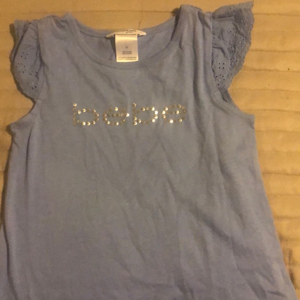 Girls bebe shirt
